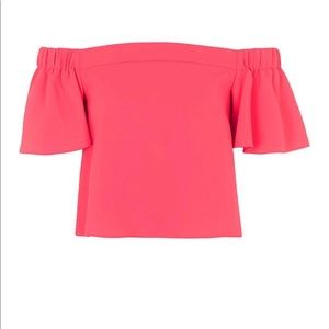 TOPSHOP - 'Livi' Off the Shoulder Top